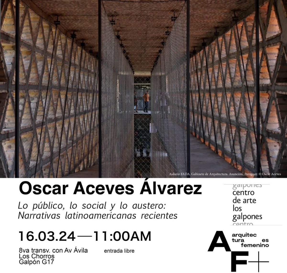 Charla: Lo público, lo social, lo&nbsp;austero